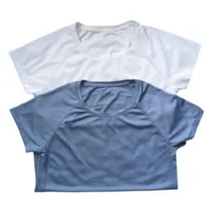 最終値下げ GU ACTIVE　トレーニングTシャツ2枚セット
