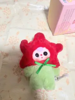 (Baby Three) 春はどこ？シリーズ ぬいぐるみ キーホルダー✩薔薇