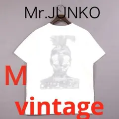 H9459◾️ヴィンテージ ミスタージュンコ　半袖Tシャツ　バックプリントのサムネイル