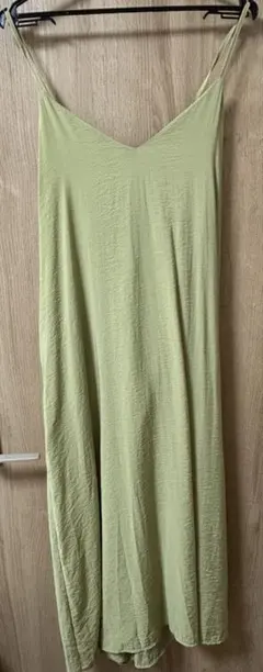 ローリーズファーム　キャミワンピース ライトグリーン FREEサイズ