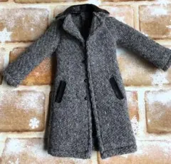 BTSドール服　＊グレーのロングコート＊