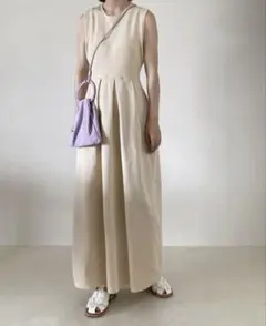 titivate ノースリーブ　ニットワンピース（新品タグ付き）