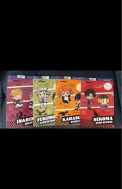 ロッテ爽 ハイキュー クリアファイル 全4種類 アイス　⑦