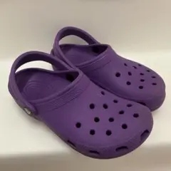 Crocs 紫色 Crocs ラベンダー クロッグサンダル　W 6　M4