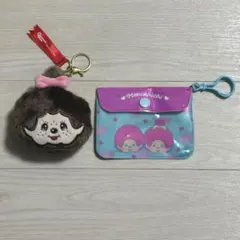 モンチッチ フェイスぬいぐるみ フラットコインケース セット
