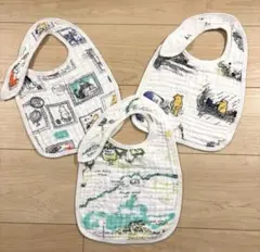 Disney Baby aden + anaisくまのプーさんスタイ３枚セット