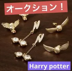 公式コラボ　ハリーポッターピアス3点セット