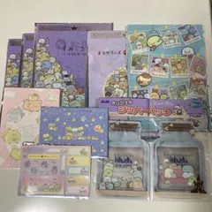 松屋 すみっコぐらし クリアファイル ステッカー／アサヒ飲料 ジッパーパック