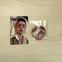 M!LK佐野勇斗　爆裂愛してる好きすぎて滅　通常盤トレカ　HMV缶バッジ