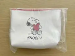 DHC スヌーピー ポーチ＆ミラーセット ハート 非売品 SNOOPY