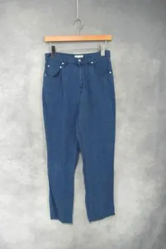 90s gap indigo 100% リネン テーパード パンツ
