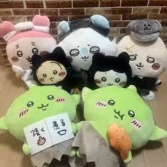 ちいかわ　ハロウィン　黒猫　ぬいぐるみセット