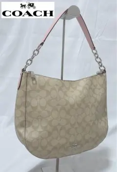 COACH コーチ エルホーボー シグネチャー ワンショルダーバッグ A4