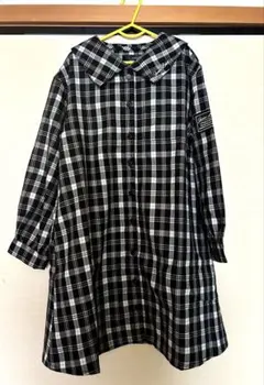 Jenni Love チェック柄長袖ワンピース