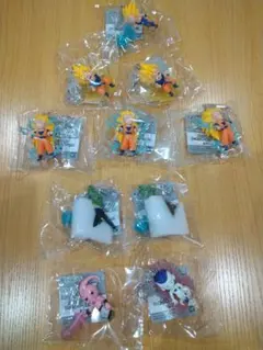 ドラゴンボールZ　フィギュアキーホルダー　vol.1　vol.2各全３種　１０個