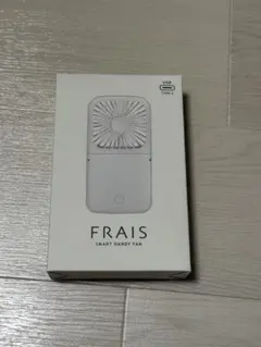 Francfran ホワイトプレスマートハンディファン