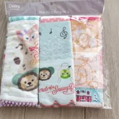 ディズニーシー ダッフィー タオルハンカチ 3枚セットのサムネイル