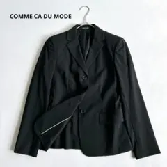 コムサデモード　テーラードジャケット　イタリア生地　ブラック　7
