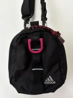 adidas アディダス ミニショルダーバッグ ブラック ピンクのサムネイル