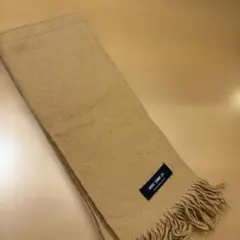 マフラー　フリンジ付き