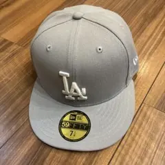 NEW ERA 59FIFTY LAドジャース グレー 7 1/4