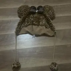 ディズニー ファンキャップ ヒョウ柄 旧ヒョウ柄