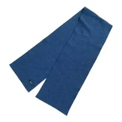 COMME CA ISM ダークブルー ニットマフラー