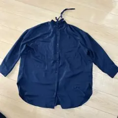 OLIVE des OLIVE ネイビー長袖シャツＦsizeのサムネイル