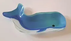 クジラ型 ガラスプレート 皿のサムネイル