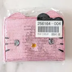 【新品未開封】ハローキティ スパンコールウォレット ピンク 財布 2010年製のサムネイル