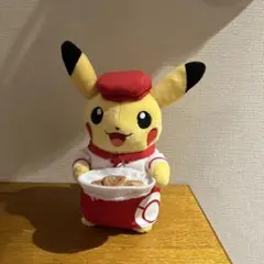 ポケモンカフェ　ピカチュウ　ぬいぐるみ