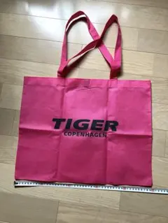 フライングタイガーコペンハーゲン★エコバッグ★ピンク★トートバッグ
