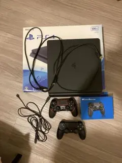 PS4 500GB 本体+コントローラー2+FIFA16・22