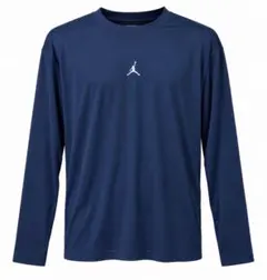 NIKE Jordan 長袖 トップス ネイビー M