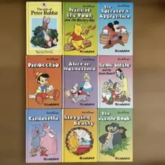 ディズニー洋書 9冊セット　英語多読　Lady bird社