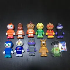値下げ　アンパンマン　ブロックラボ　11体セット
