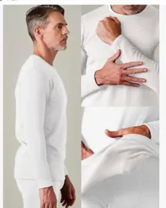 ✨特厚✨　あったかインナー　長袖　インナーシャツ　２XL　保温肌着　裏起毛
