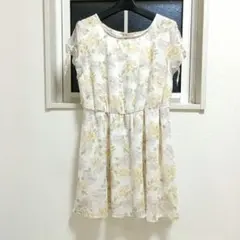 未使用 花柄 半袖 チュニック ニッセンのサムネイル