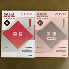 2026 共通テスト直前対策問題集 国語