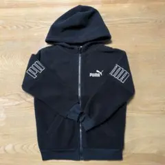 PUMA フリースジャケット　ブラック　130