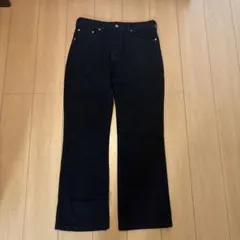 Levis 517 ブラックデニム　w33l30のサムネイル