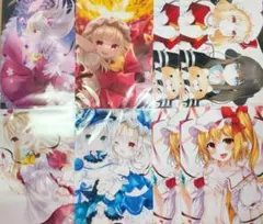 フランドール レミリア・スカーレット 東方Project L判 イラストカード