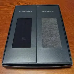 BURBERRY　バーバリー　靴下　２足セット　サイズ25〜26　新品未使用品