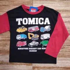新品 未使用 タカラトミー トミカ 長袖Tシャツ ロンＴ 男の子 110