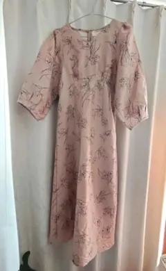 Jeunne garcon　半袖ワンピース　花柄