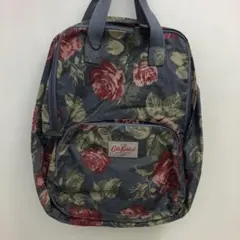 Cath Kidston フラワープリントリュック　汚れ有りのサムネイル