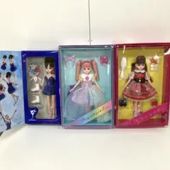 g377-52 リカちゃん人形 3体セット　株主優待　浅田真央　未開封