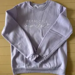 ラベンダー スウェット トレーナー