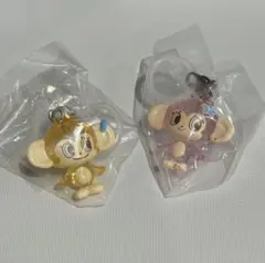 【セット】ナルミヤキャラクターズ　めじるしアクセサリー　ルッキー＆ミンキー