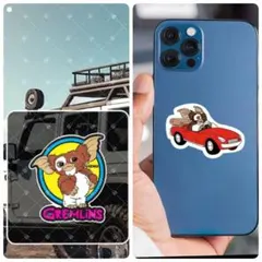 ①GREMLINS gremlinsグレムリンギズモステッカー大小2枚 かわいい